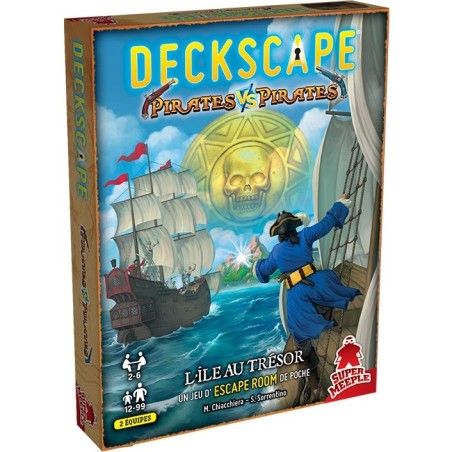 Deckscape - Equipage vs Equipage: L'île au Tresor - Jeux de société - Super Meeple