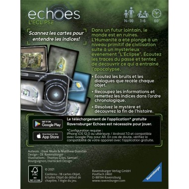 Echoes L'Éclipse - Jeu d'enquête audio - Ravensburger