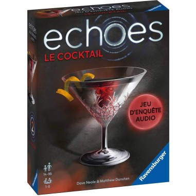 Echoes Le Cocktail - Jeu d'enquête audio - Ravensburger