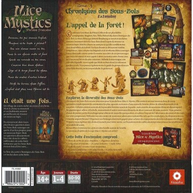 Mice and Mystics - Chroniques des Sous Bois - Jeu de société - Filosofia - Plaid Hat Games