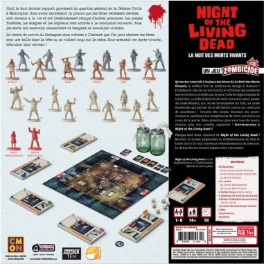 Night of the Living Dead: A Zombicide Game - Jeux de société - Funforge - Cmon