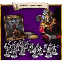 HeroQuest : Le retour du seigneur sorcier - Extension - Jeux de société - Hasbro 2