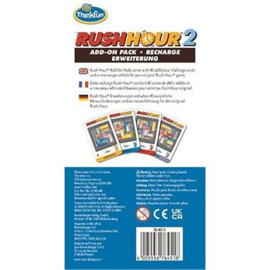Rush Hour 2 - Voiture Rouge - Jeux de société - Thinkfun