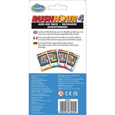 Rush Hour 4 - Taxi Jaune - Jeux de société - Thinkfun