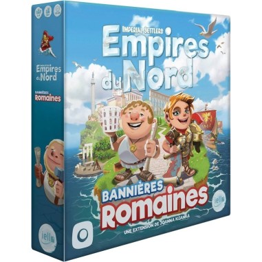 Imperial Settlers: Empires du Nord - Bannières Romaines - Jeux de société - Iello