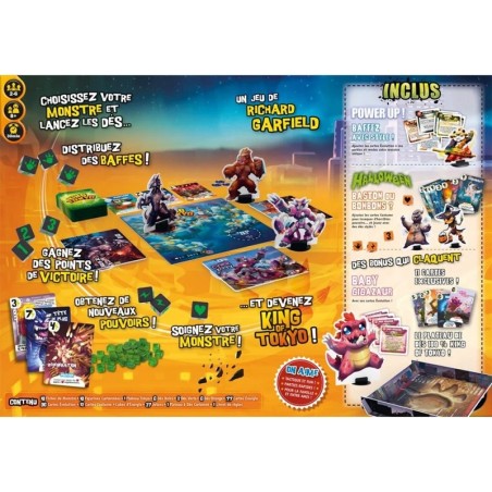 King Of Tokyo: Monster Box - Jeux de société - Iello