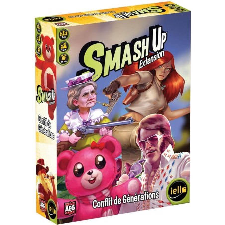 Smash Up : Conflit de Générations - Extension - Jeux de société - Iello