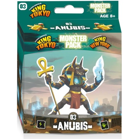 King of Tokyo - Monster Pack : Anubis - Extension - Jeux de société - Iello