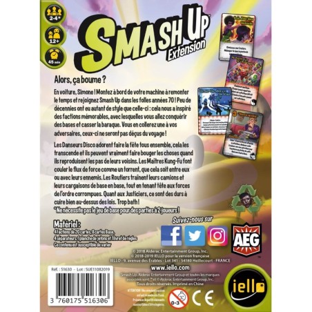 Smash Up - Ces Années-Là - Jeux de société - Iello