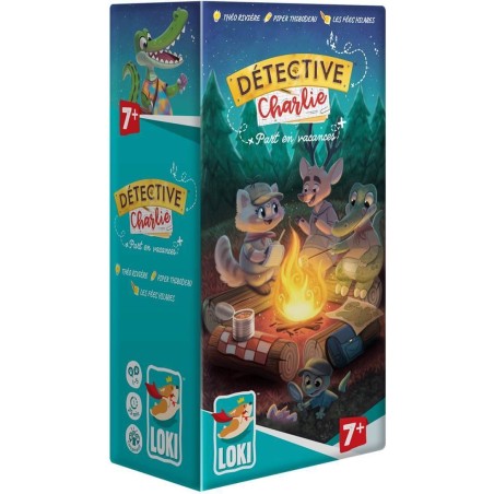 Détective Charlie : Part en vacances - Extension - Jeux de société - Loki