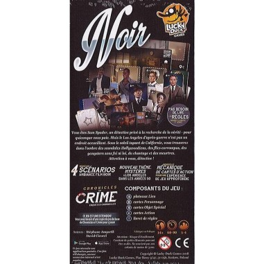 Chronicles of Crime - Noir - Jeu de société - Lucky Duck Games