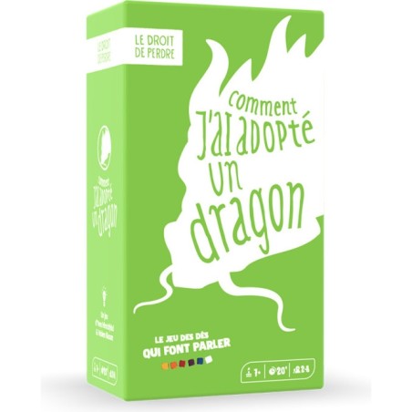 Comment J'ai Adopté un Dragon - Jeu de société - ledroitdeperdre.com - Le Droit De Perdre