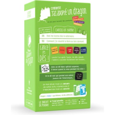 Comment J'ai Adopté un Dragon - Jeu de société - ledroitdeperdre.com - Le Droit De Perdre