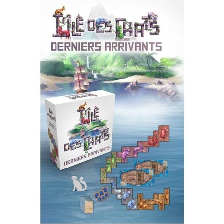 L'Île des Chats - Derniers Arrivants - Jeux de société - Lucky Duck Games