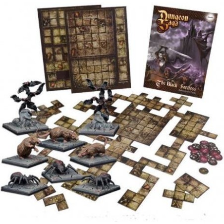 Dungeon Saga : La Forteresse Noire - Extension - Jeux de société - Mantic