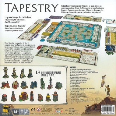 Tapestry: Manoeuvres Et Manigances - Jeux de société - Matagot