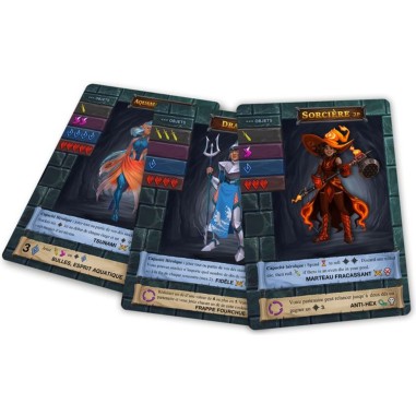 One Deck Dungeon: Profondeurs Abyssales - Jeux de société - Nuts Publishing