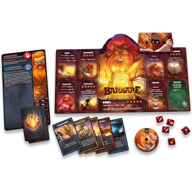 Dice Throne S1 - Barbare Vs Elfe Lunaire - Jeux de société - Lucky Duck Games