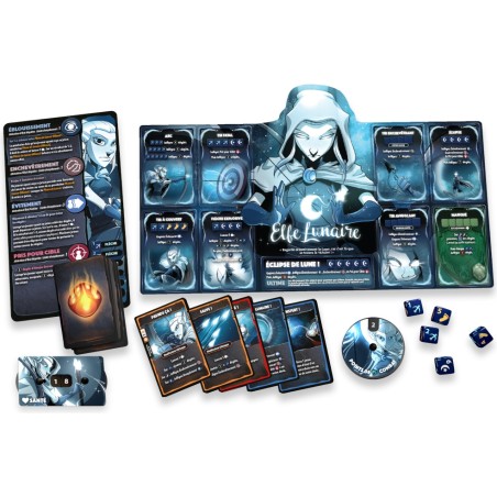 Dice Throne S1 - Barbare Vs Elfe Lunaire - Jeux de société - Lucky Duck Games