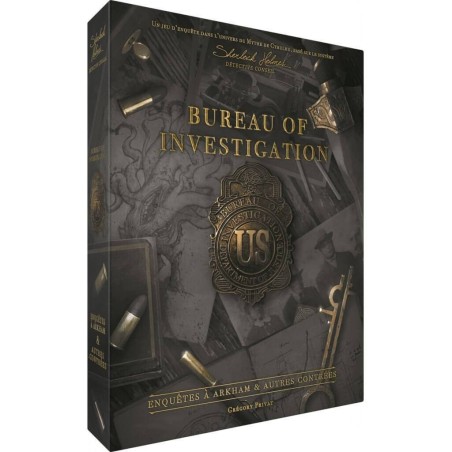 Sherlock Holmes - Détective Conseil: Bureau of Investigation - Jeux de société - Space Cowboys