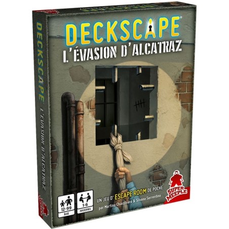 Deckscape - L'Évasion d'Alcatraz - Jeux de société - Super Meeple