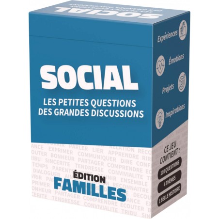 Social - Edition Familles - Games - Jeux de société - Pantheraludi