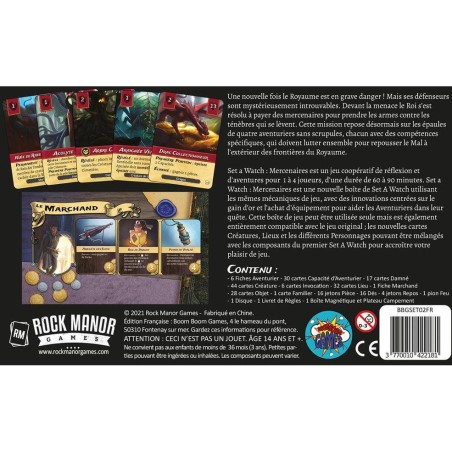 Set a Watch - Mercenaires - Jeux de société - Boom Boom Games