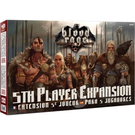 Blood Rage: Extension 5e Joueur - Jeu de société - Cmon