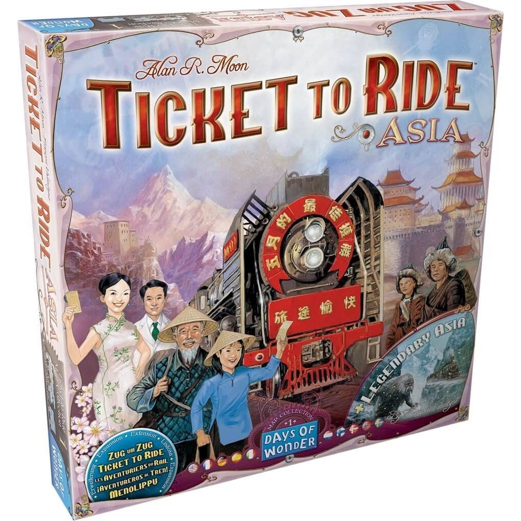 Les Aventuriers du Rail : Asie Extension Days of Wonder