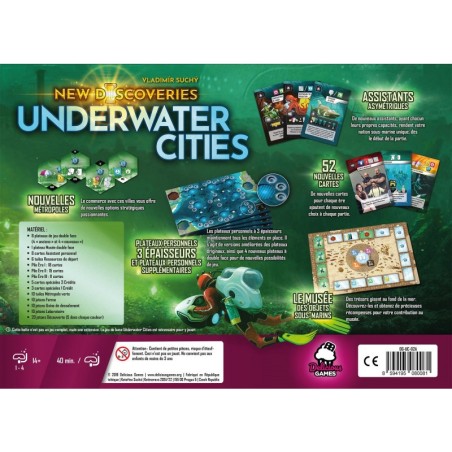 Underwater Cities: New Discoveries - Jeux de société - Delicious Games