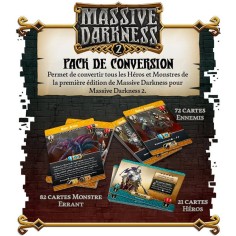Massive Darkness 2 : Kit de conversion - Extension - Jeux de société - Cmon 2