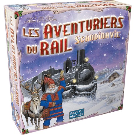 Les Aventuriers du Rail Scandinavie - Jeu de société - Days of Wonder