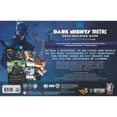 Dc Comics Deck-Building Game Dark Nights: Metal - Jeux de société - Don t Panic Games