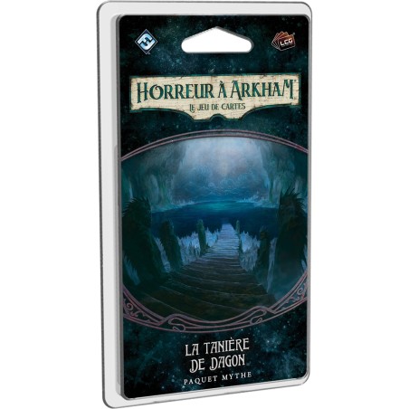 Horreur à Arkham: Le Jeu de Cartes - La Tanière de Dagon - Jeux enfants - Fantasy Flight Games