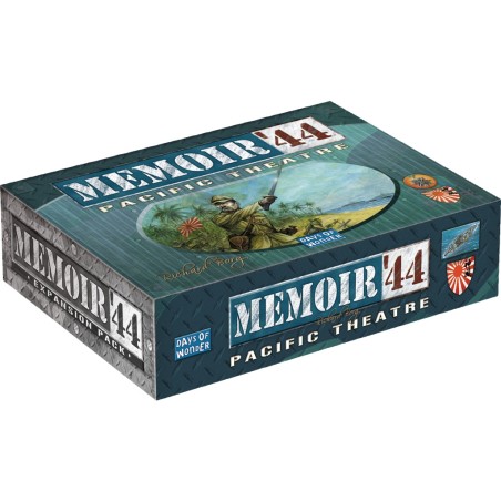 Memoire 44 - Theatre Pacific - Jeu d'histoire - Days of Wonder