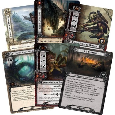 Le Seigneur des Anneaux Jce - Les Ténèbres de la Forêt Noire - Jeux de cartes - Fantasy Flight Games