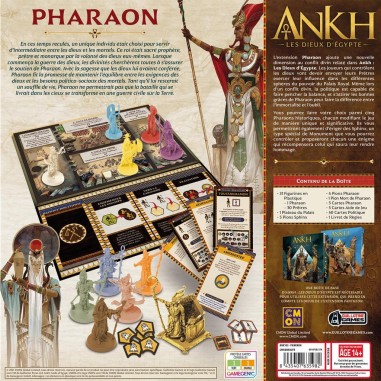 Ankh : Les dieux d'Egypte - Extension Pharaon - Jeux de société - Cmon