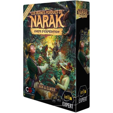 Les Ruines Perdues de Narak : Chefs d'Expédition - Extension - Jeux de société - Iello
