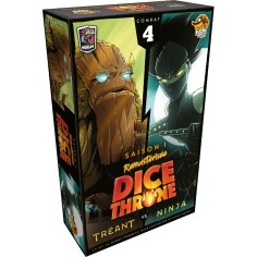 Dice Throne Saison 1 : Tréant Vs Ninja - Lucky Duck Games