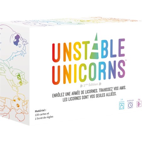Unstable Unicorns - Jeux de société - TeeTurtle