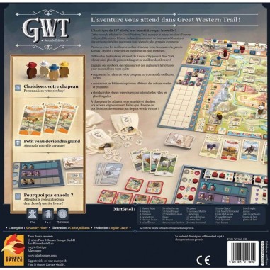 Great Western Trail - Seconde Edition - Jeux de société - Eggertspiele