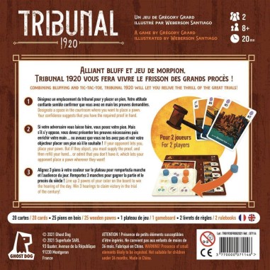Tribunal 1920 - Jeux de société - Ghost Dog