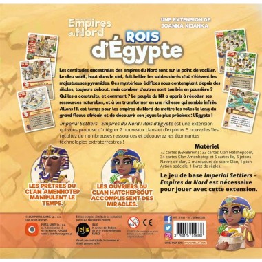 Imperial Settlers: Empires du Nord - Rois d'Egypte - Jeux de société - Iello