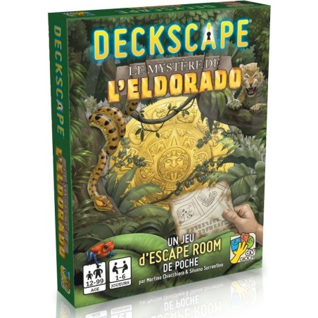 Deckscape - Le Mystère de l'Eldorado - Jeu de société - Super Meeple
