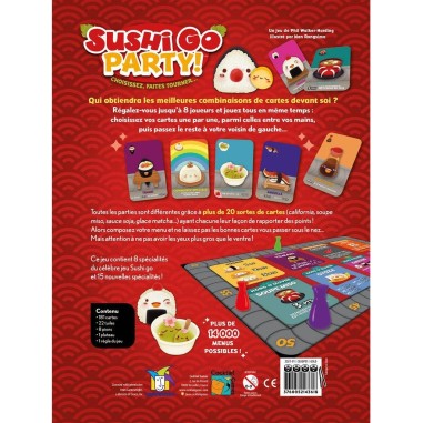 Sushi Go! Party - Jeux de société - Cocktail Games