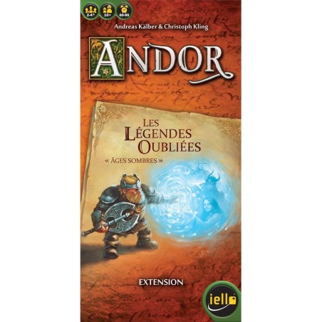 Andor - Les légendes oubliées : Âges sombres - Extension - Jeux de société - Iello