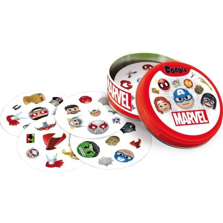Dobble Marvel Emoji - Asmodée - Jeux de société - Zygomatic