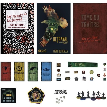 Betrayal at House on The Hill - Jeux de société - Wizard Of The Coast