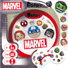 Dobble Marvel Emoji - Asmodée - Jeux de société - Zygomatic 2
