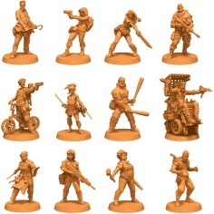 Zombicide 2ème Edition : Saison 1 - Survivants de Chronicles - Extension - Jeux de société - Cmon 2